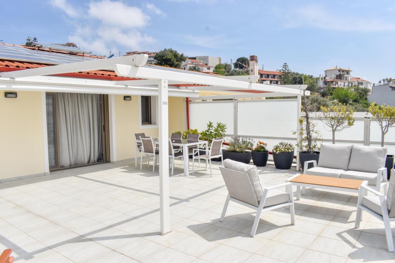 Ferienwohnung Zoe'S Flat Megali Ammos Skiathos-Stadt Exterior foto